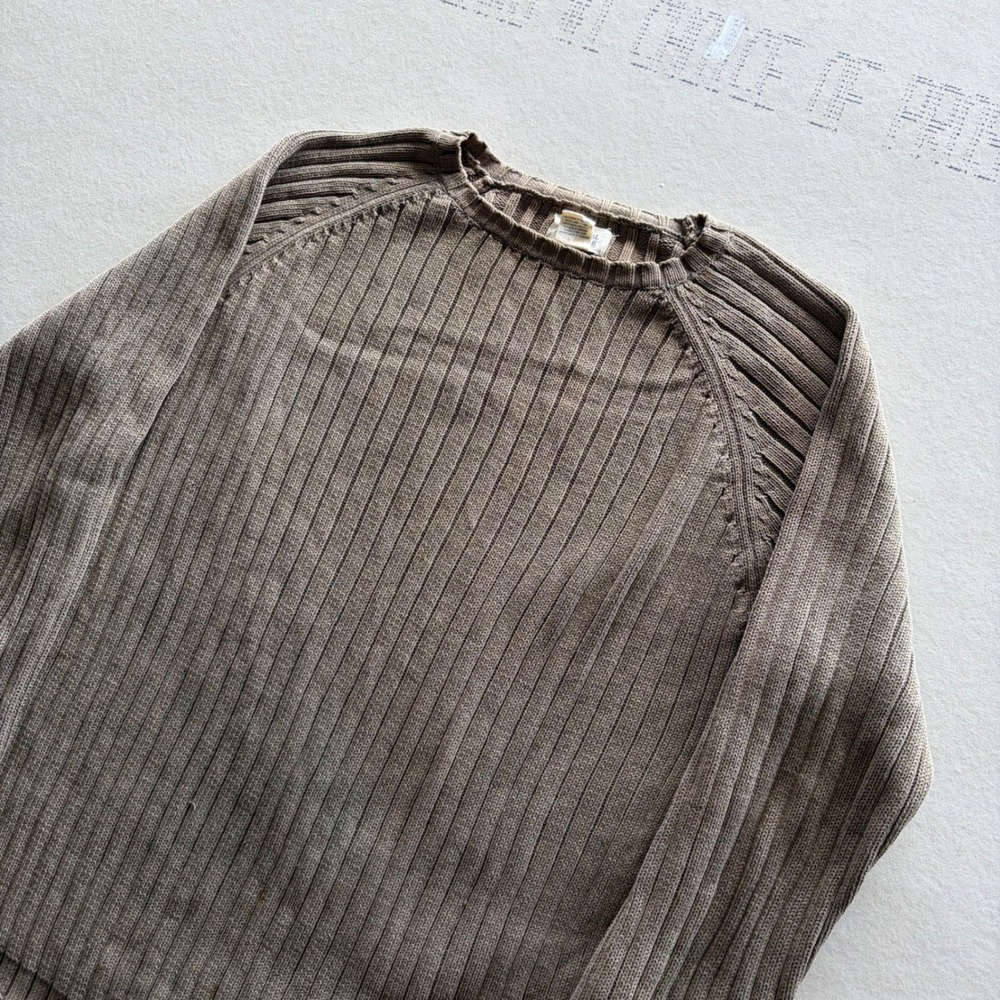 Y2K Industrial Exchange Ribbed Sweater
